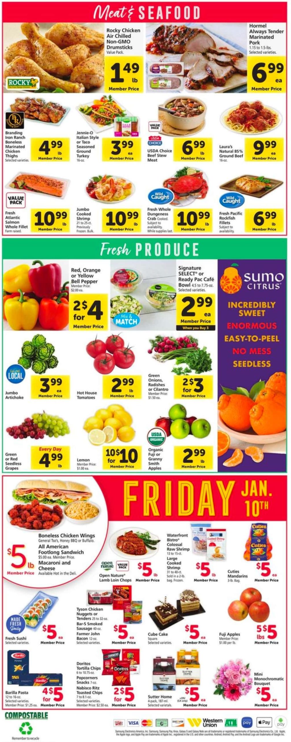 Safeway Weekly Ad 1 8 25 - Page 4