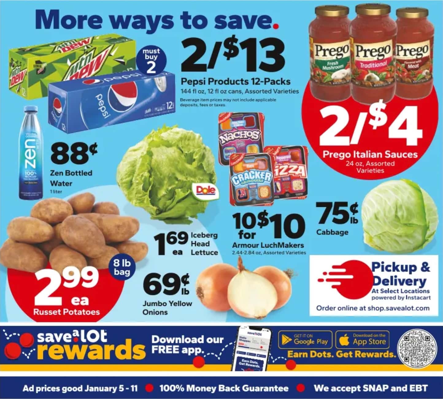 Save A Lot Weekly Ad 1 5 25 - Page 2