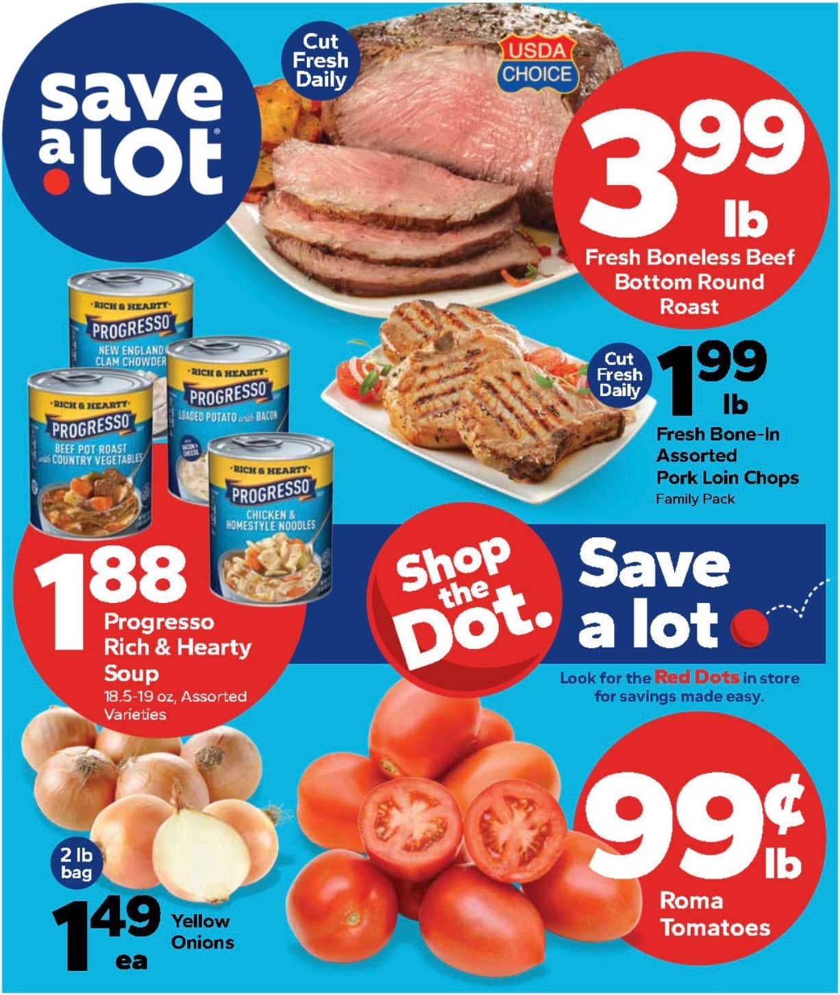 Save A Lot Weekly Ad 9 18 24 - Page 1