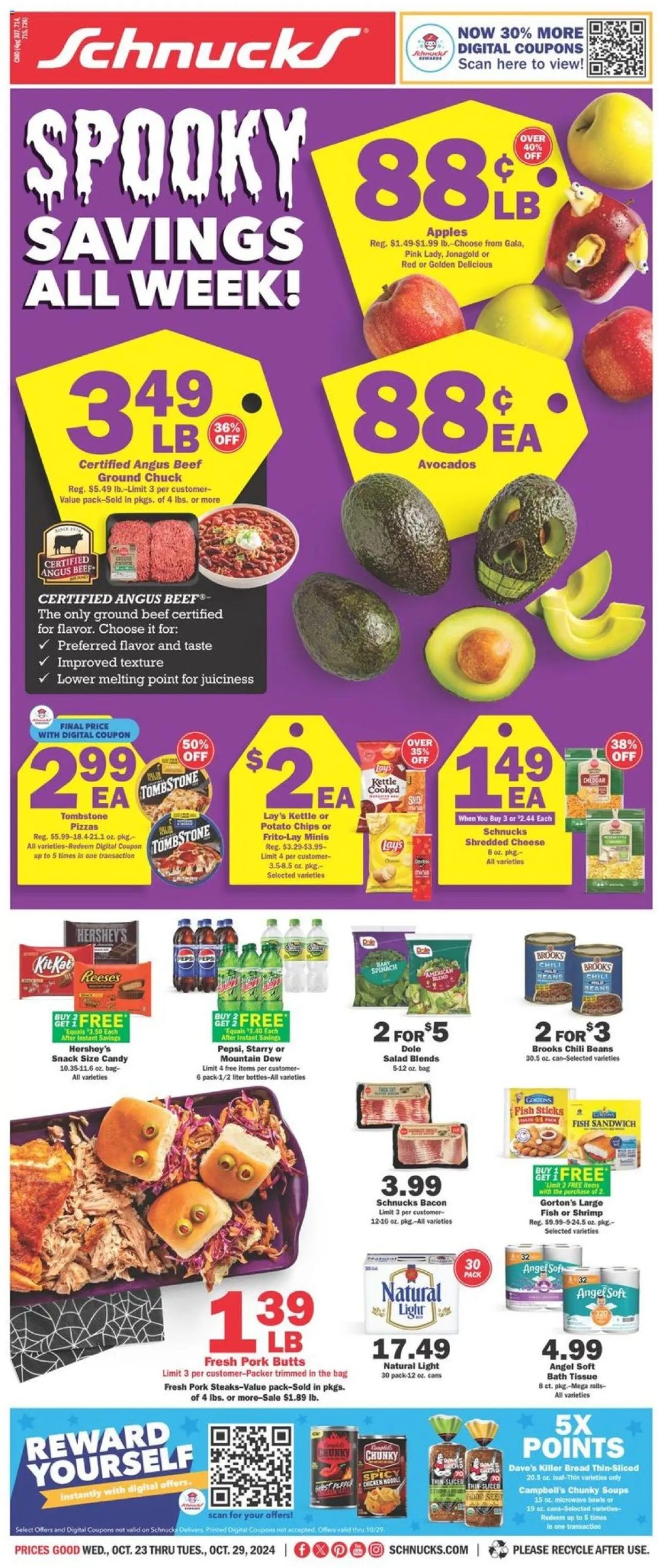 Schnucks Weekly Ad 10 23 24 - Page 1