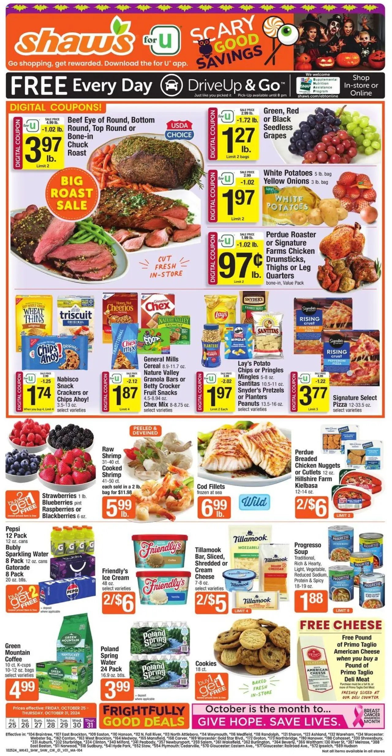 Shaws Flyer 10 25 24 - Page 1