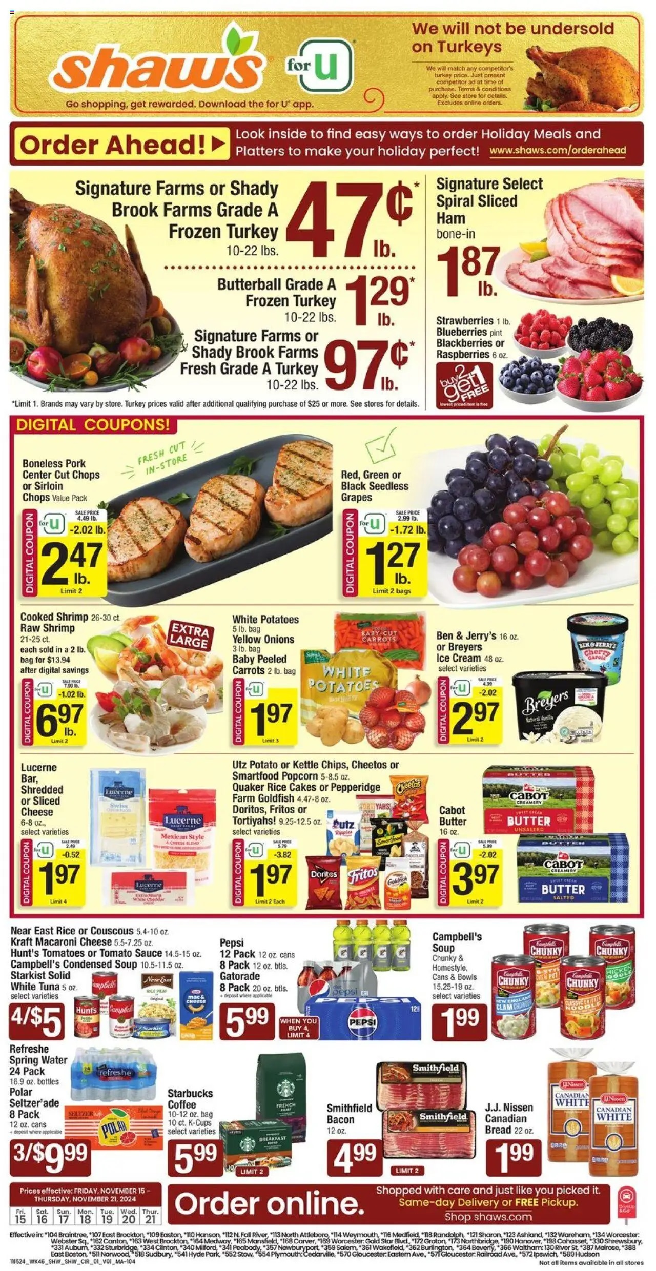 Shaws Flyer 11 15 24 - Page 1