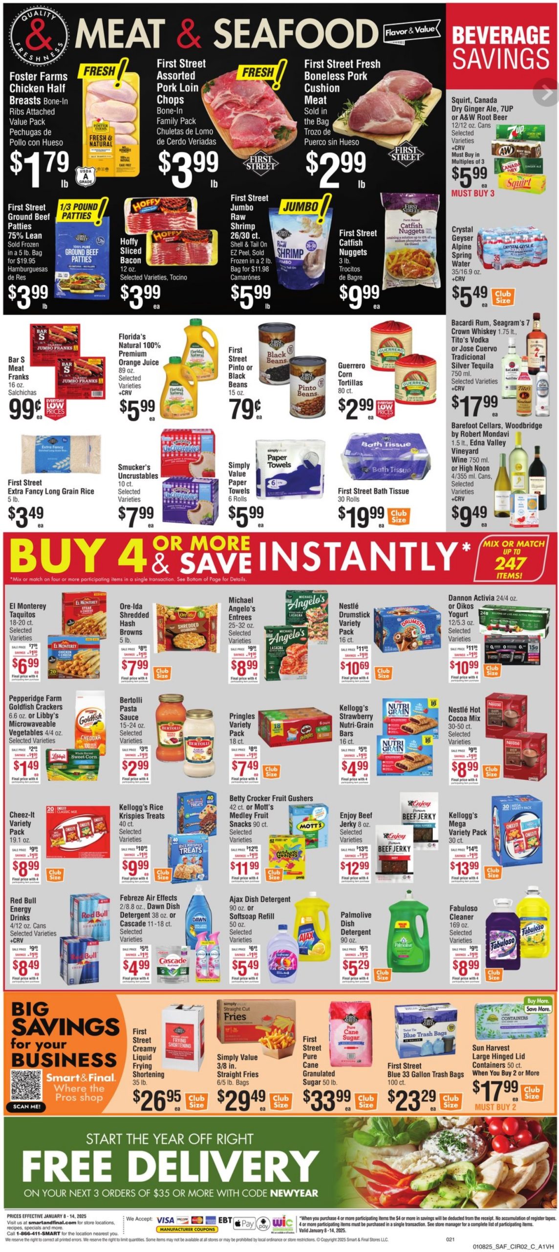 Smart and Final Weekly Ad 1 8 25 - Page 3