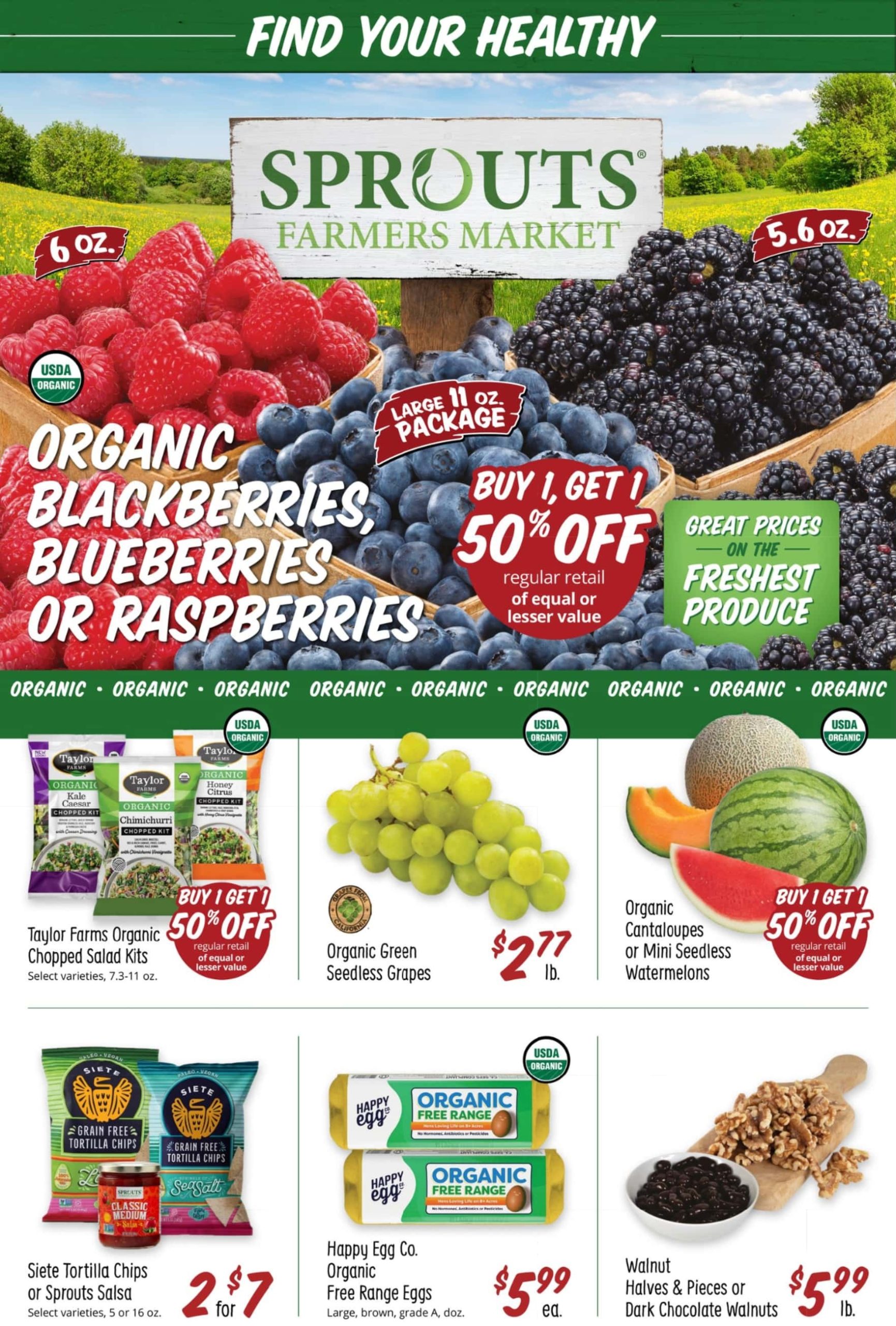 Sprouts Weekly Ad September 11 - 17, 2024 - Page 1