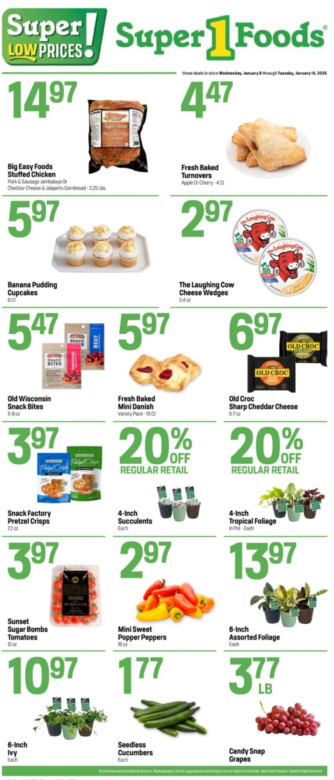 Super 1 Foods Weekly Ad 1 8 25 - Page 5