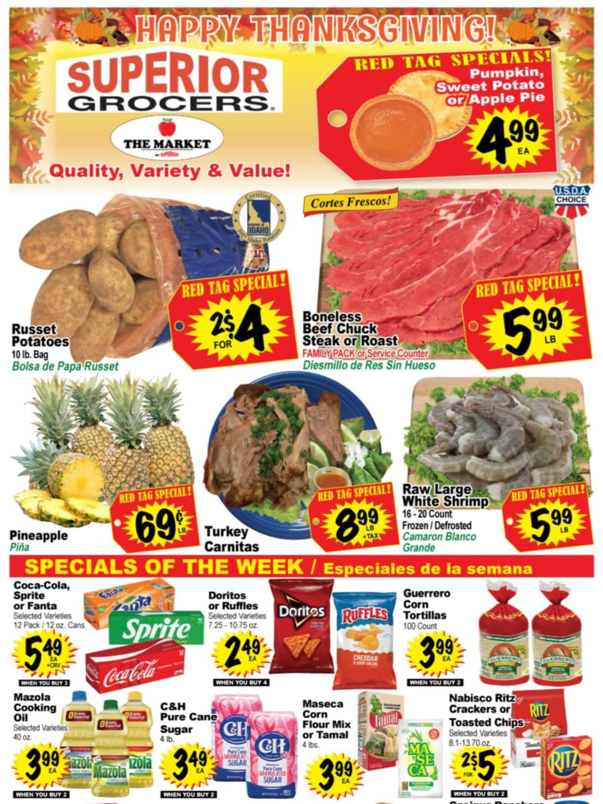 Superior Weekly Ad 11 20 24 - Page 1