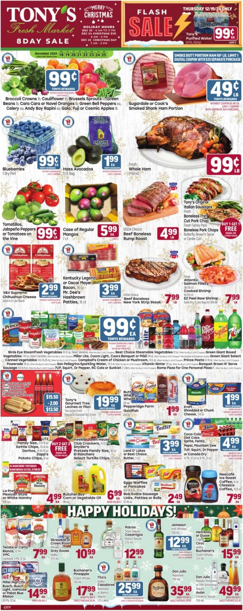 Tony's Weekly Ad 12 18 24 - Page 1