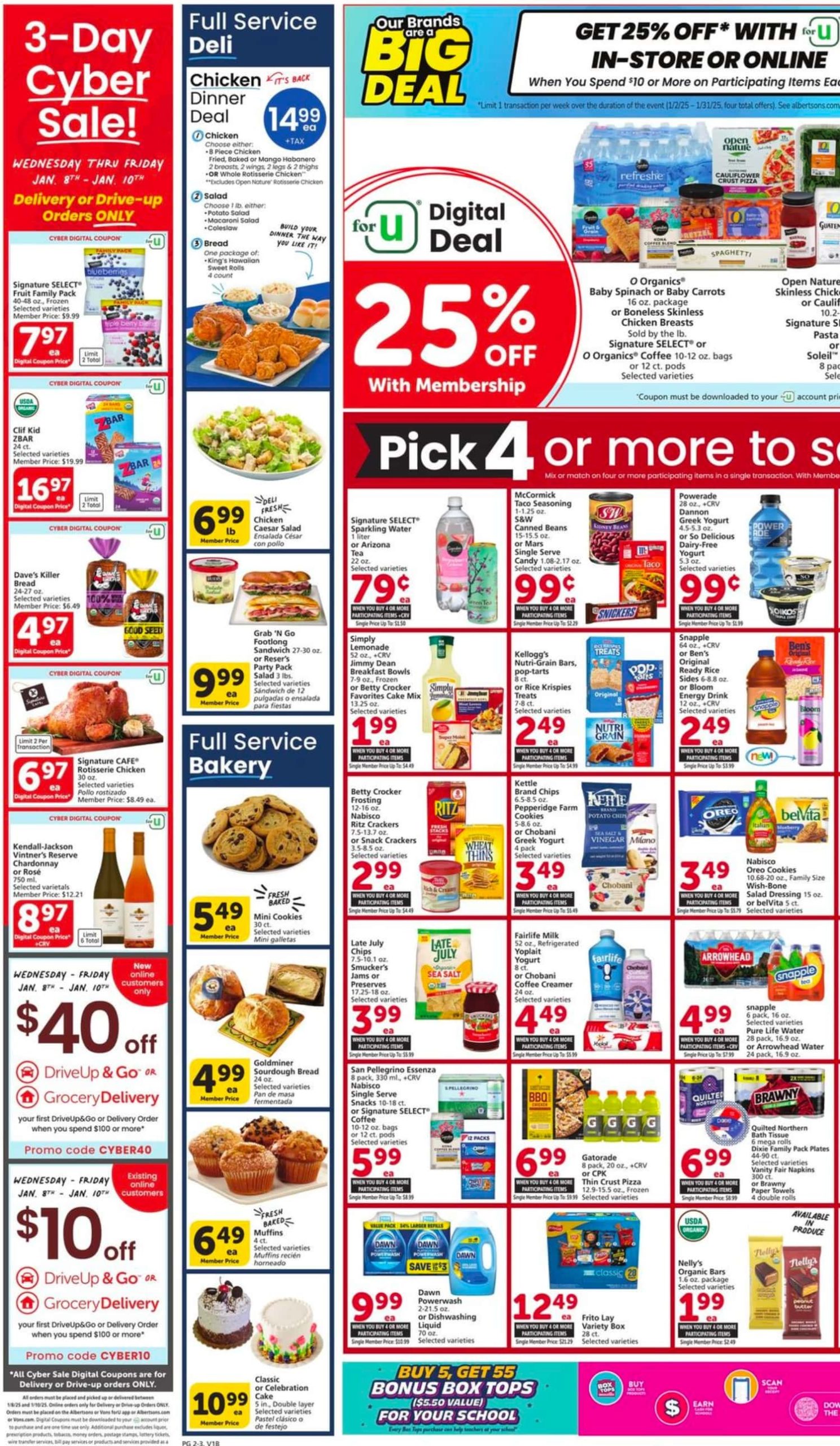 Vons Weekly Ad 1 8 25 - Page 2