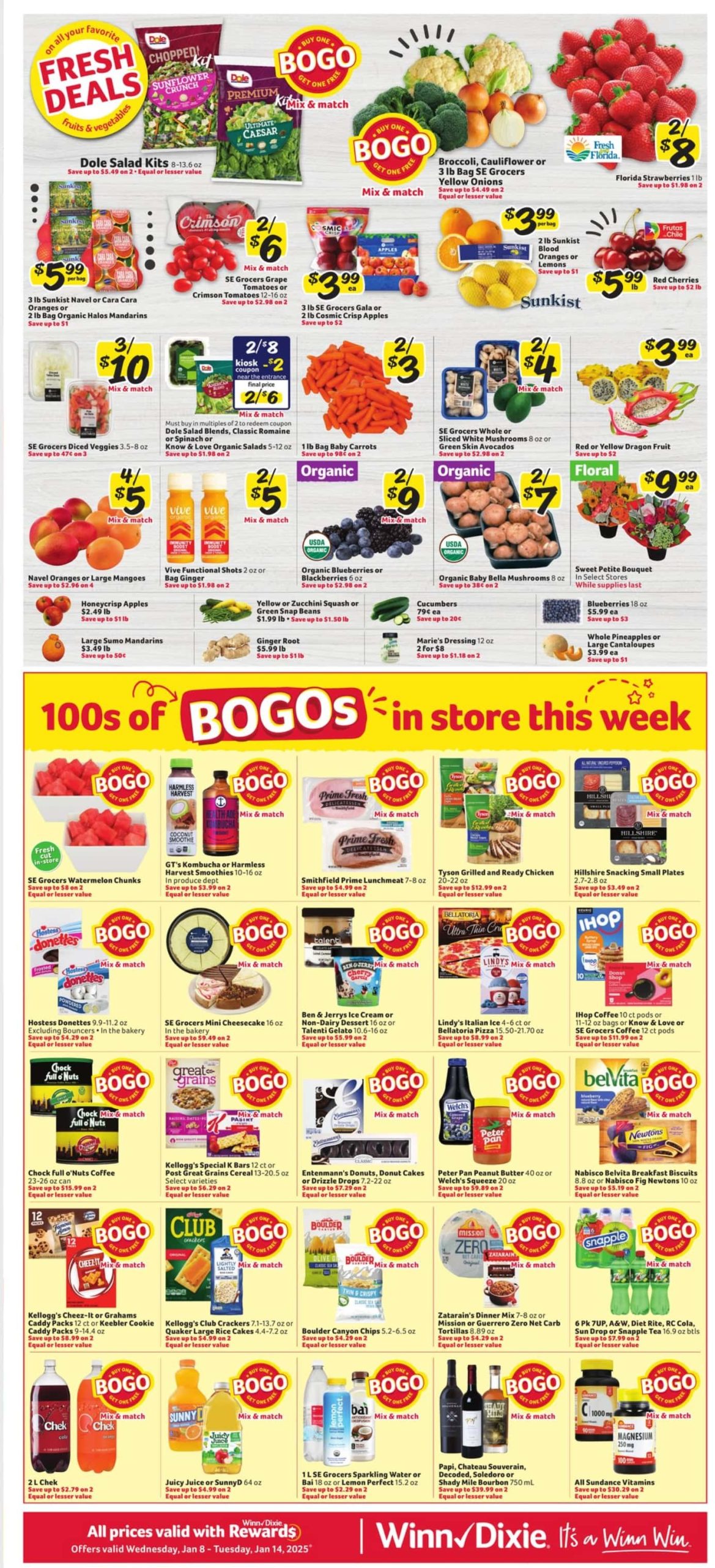 Winn Dixie Weekly Ad 1 8 25 - Page 9